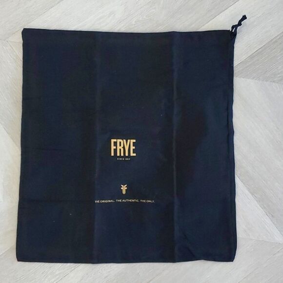 FRYE Black Drawstring Dust Bag, 16x17 - Picture 1 of 2